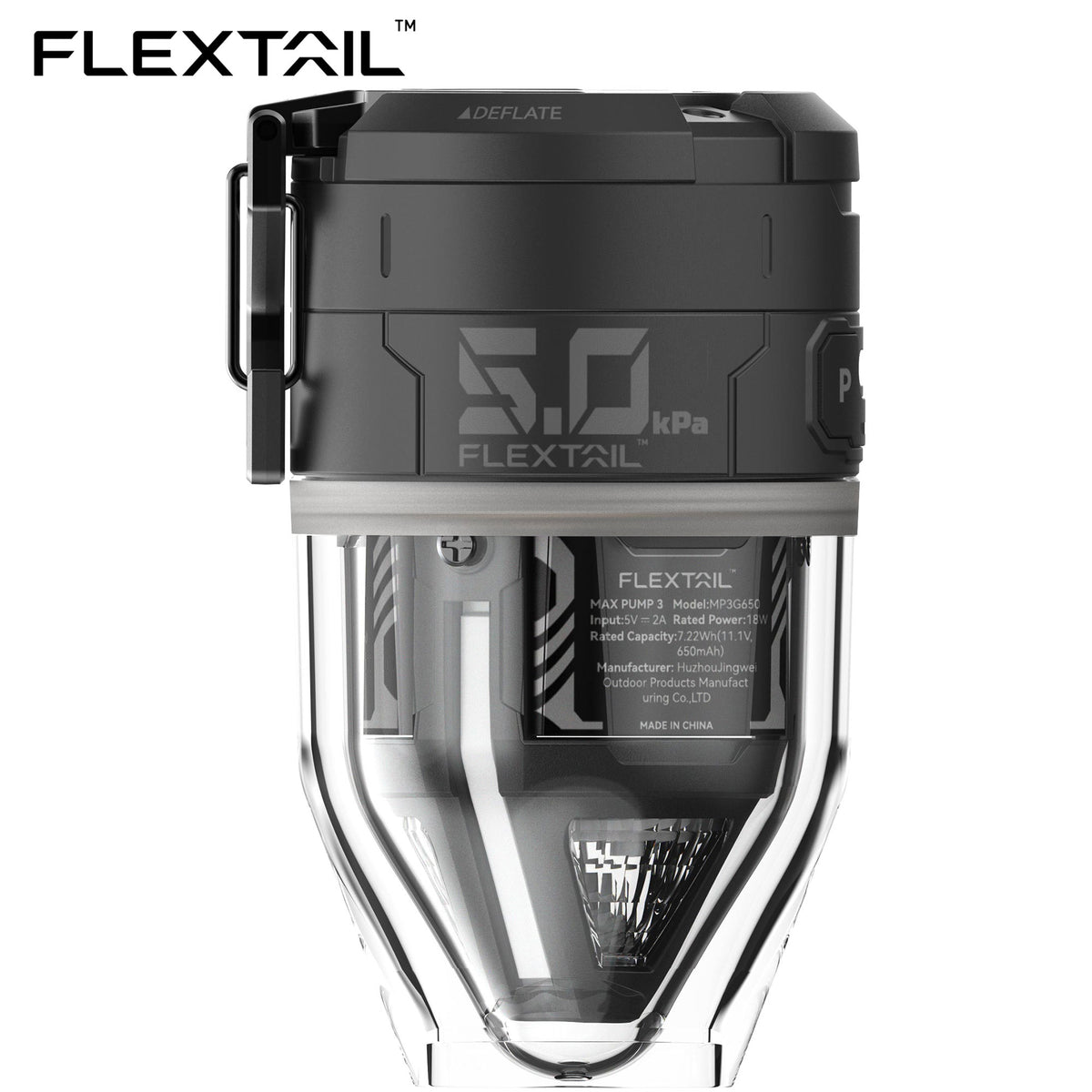国内正規品】 フレックステイル（FLEXTAIL） マックスポンプ3 ブラック