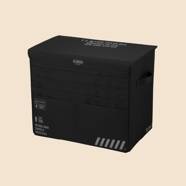cargo-container twin trash box ブラック CARGO CONTAINER TWIN TRASH BOX ツイントラッシュボックス カーゴ