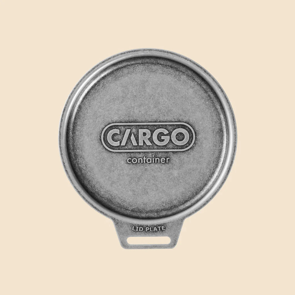 CARGO CONTAINER <br>WILD SIERRA CUP & LID PLATE ワイルドシェラカップ&リッドプレート カーゴコンテナ