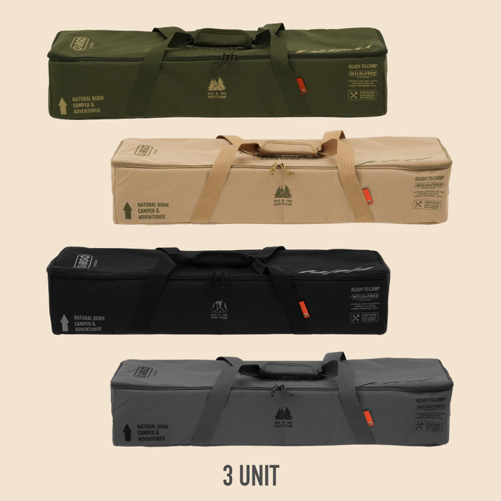 CARGO CONTAINER COMFORT MODULE TABLE 3UNIT カーゴコンテナ