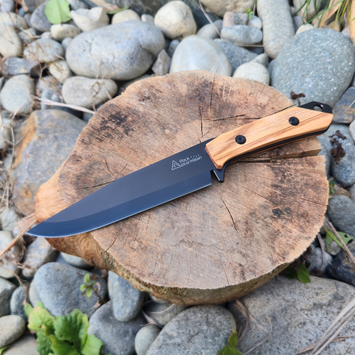 ロックターミガン ブッシュクラフトナイフ ライチョウ オリジナルキャンプナイフ