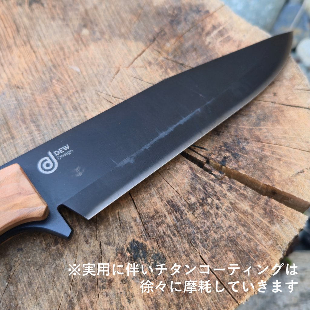 ロックターミガン ブッシュクラフトナイフ ライチョウ オリジナルキャンプナイフ