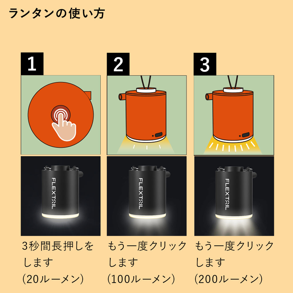 国内正規品】フレックステイル（FLEXTAIL） タイニーポンプX エアー
