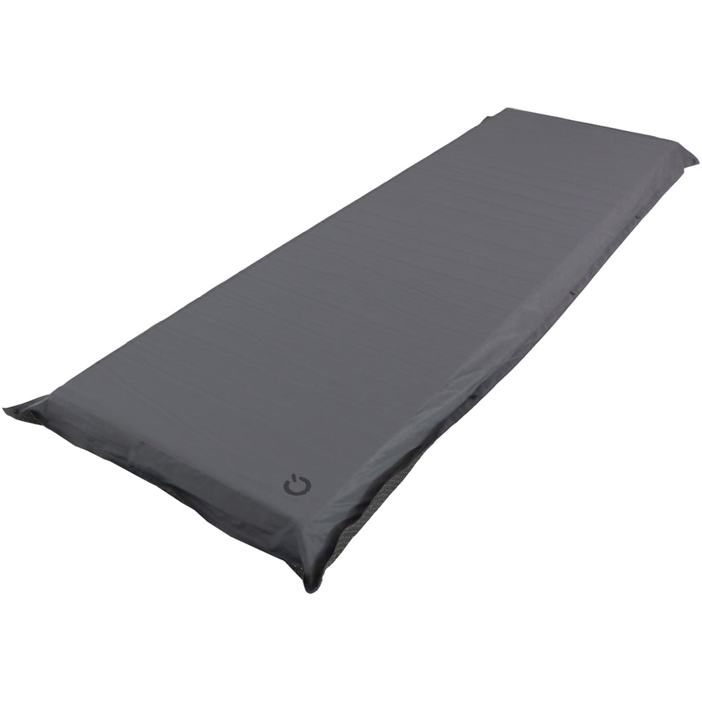 クイックキャンプ（QUICKCAMP） <br>車中泊マット 12cm シングル アウトドア ベッド グレー QC-CM12 GY