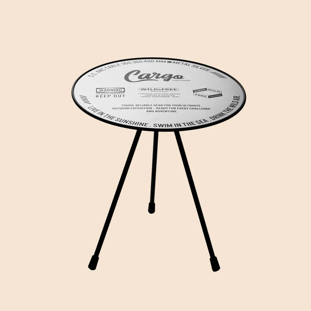 CARGO CONTAINER <br>ARC TABLE アークテーブル カーゴコンテナ
