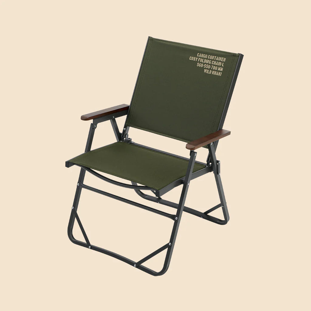 CARGO CONTAINER <br>COSY FOLDING CHAIR - L コージーフォールディングチェアL カーゴコンテナ