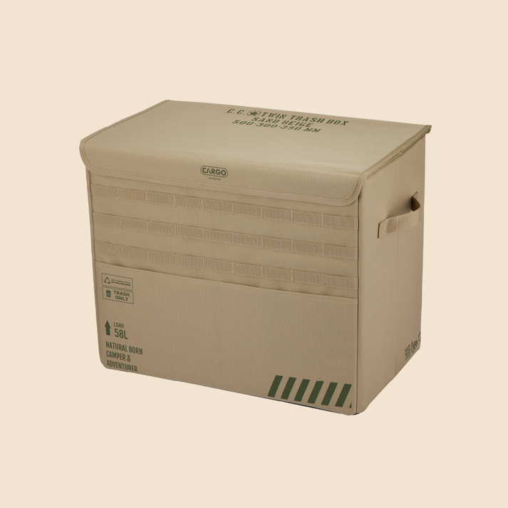 CARGO CONTAINER <br>TWIN TRASH BOX カーゴコンテナ