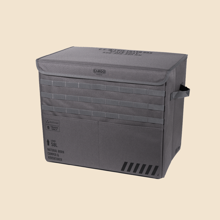 CARGO CONTAINER <br>TWIN TRASH BOX カーゴコンテナ