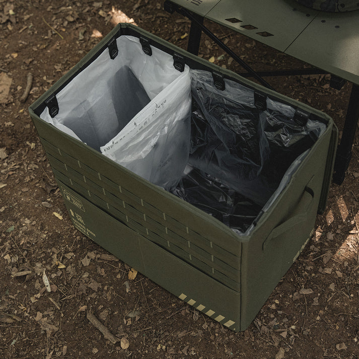 カーゴコンテナ TWIN TRASH BOX カーキ CARGO CONTAINER TWIN TRASH BOX ツイントラッシュボックス カーゴ