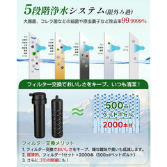 GreeShow 電動浄水器 携帯浄水器 GS-2811 – キャンプリンク公式