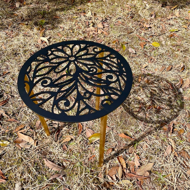 Garden Iron Works Tea table サイドテーブル ガーデンアイアンワークス【店舗在庫品】 キャンプリンク公式