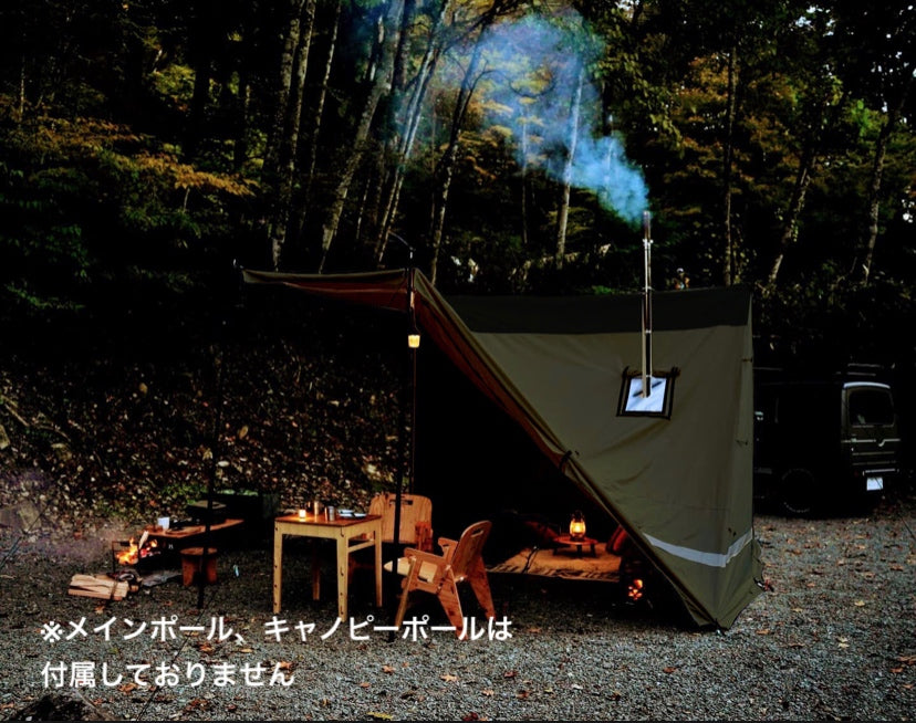 SALE 化粧箱無し】YOKA テント YOKA CABIN ダークカーキ＜本体のみ