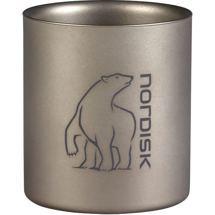 国内正規品 ノルディスク norDISK チタンマグダブル220ml Titanium Mug